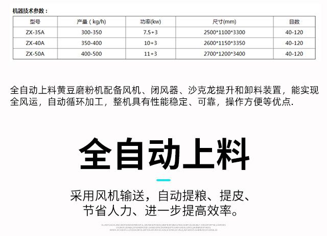 全自動玉米磨粉機